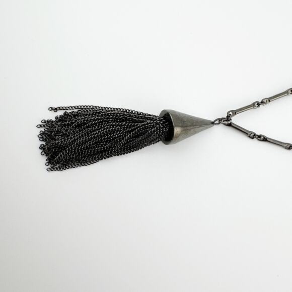 Eddie Borgo Cone Tassel Necklace - Picture 7 of 8
